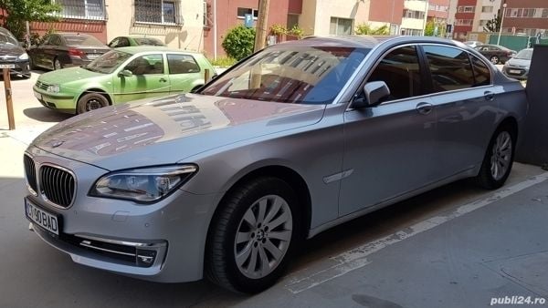 Second-hand BMW 750L 381 CP (280 kW) 2013 Argintiu Berlinǎ