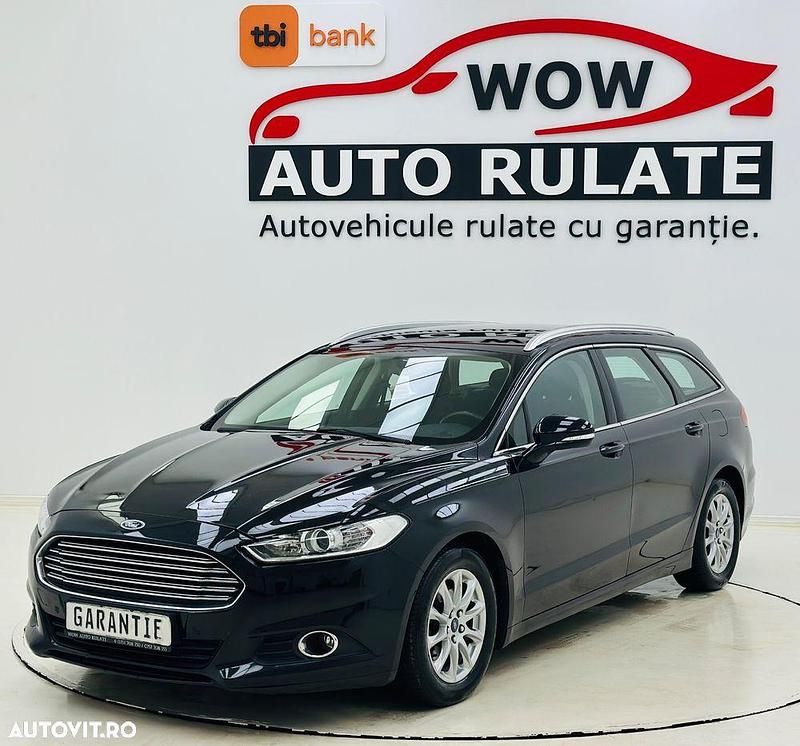 Culoarenegru Utilizat 2015 Ford Mondeo Break | 8.490 EUR (Preț OK) - Imagine 1/4