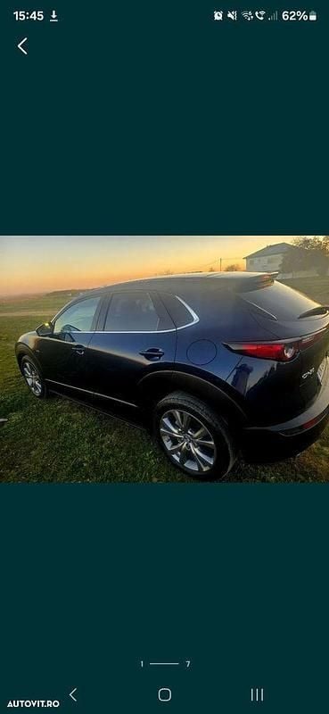 Albastru Utilizat 2020 Mazda CX-30 Selection SUV | 21.400 EUR (Preț OK) - Imagine 1/4