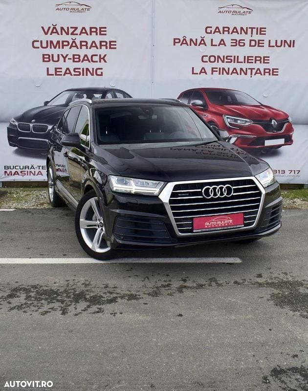 Culoarenegru Utilizat 2018 Audi Q7 S-Line SUV | 29.950 EUR (Super Preț) - Imagine 1/4