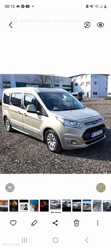 Culoarebej Utilizat 2016 Ford Tourneo Connect Monovolum | 10.500 EUR (Preț OK) - Imagine 1/4
