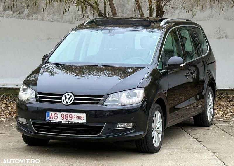 Culoarenegru Utilizat 2011 VW Sharan Highline Monovolum | 7.498 EUR (Preț bun) - Imagine 1/4