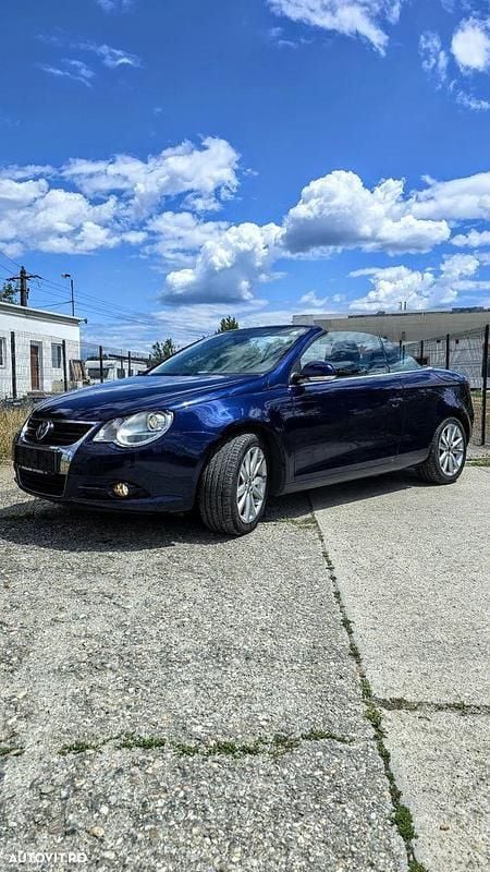 Albastru Utilizat 2007 VW Eos Cabrio | 3.499 EUR (Preț OK) - Imagine 1/4