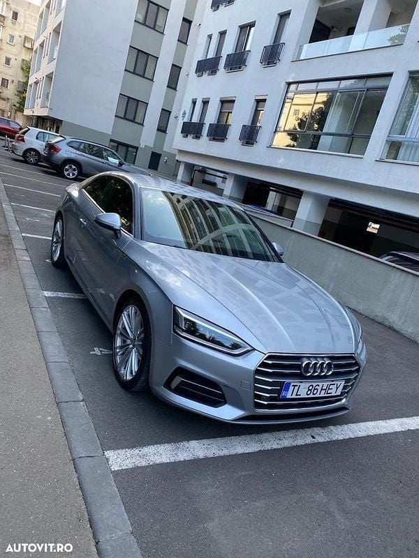 Gri Utilizat 2017 Audi A5 Coupe | 21.000 EUR (Preț OK) - Imagine 1/4