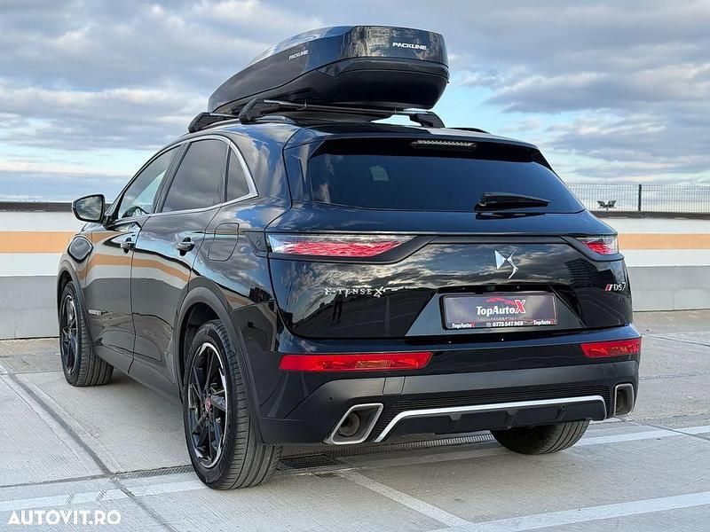 Second-hand DS Automobiles DS7 Crossback Performance Line Plus 300 CP (220 kW) 2022 Culoarenegru SUV