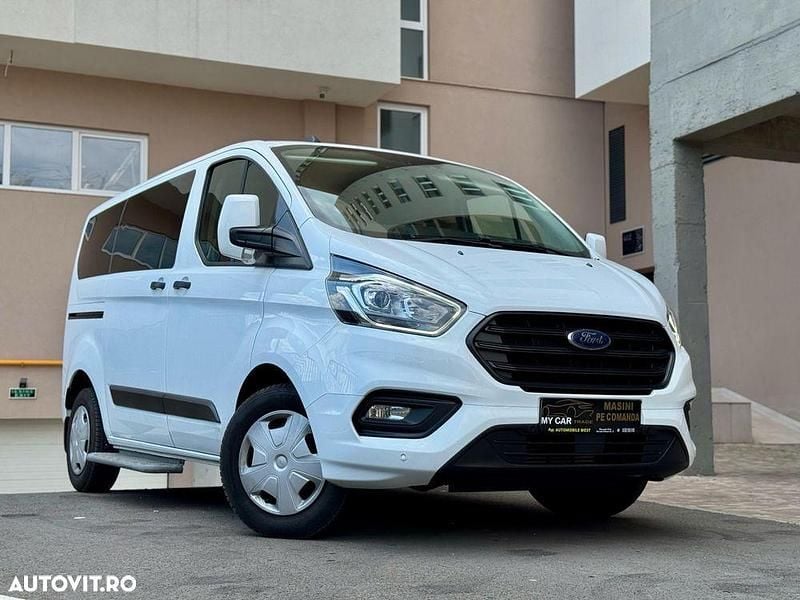 Alb Utilizat 2020 Ford Transit Custom Monovolum | 23.376 EUR (Puțin scump) - Imagine 1/4