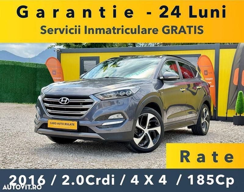 Gri Utilizat 2016 Hyundai Tucson Premium SUV | 15.890 EUR (Preț OK) - Imagine 1/4