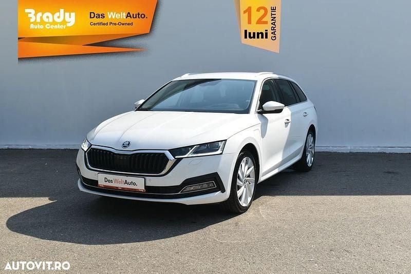 Culoarealb Utilizat 2022 Skoda Octavia Style Break | 21.499 EUR (Preț OK) - Imagine 1/4