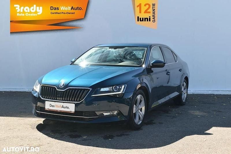 Albastru Utilizat 2018 Skoda Superb Ambition Berlinǎ | 15.000 EUR (Preț bun) - Imagine 1/4