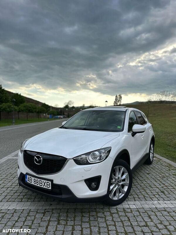 Alb Utilizat 2014 Mazda CX-5 SUV | 7.999 EUR (Puțin scump) - Imagine 1/4