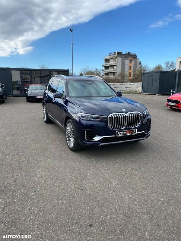 Albastru Utilizat 2019 BMW X7 SUV | 56.749 EUR - Imagine 1/4