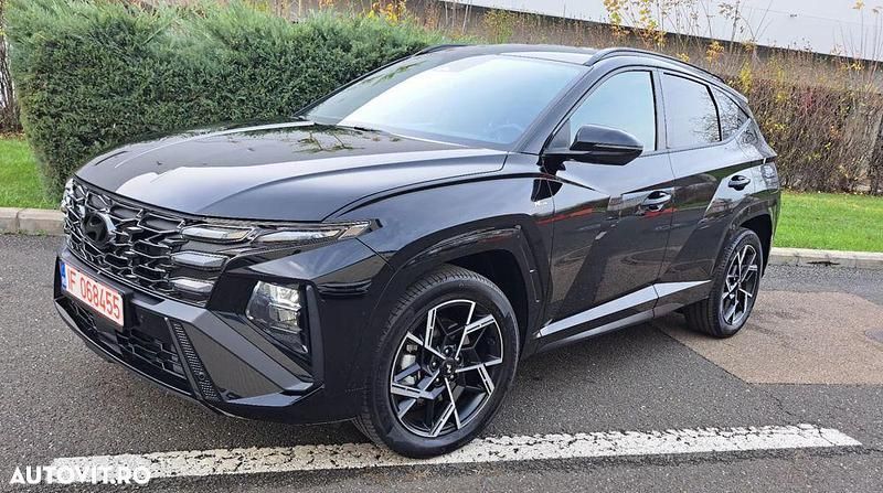 Second-hand Hyundai Tucson N Line 215 CP (158 kW) 2025 Culoarenegru SUV