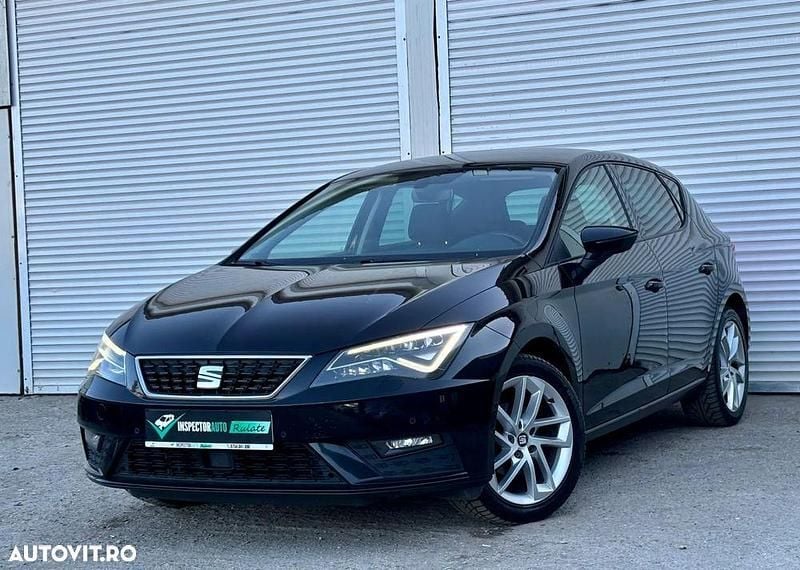 Culoarenegru Utilizat 2017 Seat Leon Style Hatchback | 9.990 EUR (Preț OK) - Imagine 1/4