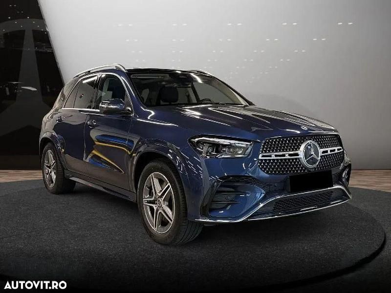 Culoarealbastru Utilizat 2024 Mercedes GLE350 Advanced Plus SUV | 75.233 EUR (Preț OK) - Imagine 1/4