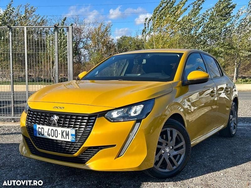 Culoaregalbeuriu Utilizat 2021 Peugeot 208 Style Hatchback | 9.500 EUR (Preț bun) - Imagine 1/4