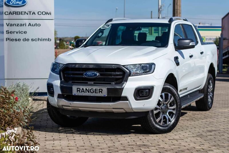 Alb Utilizat 2023 Ford Ranger Wildtrack Pickup | 45.375 EUR - Imagine 1/4