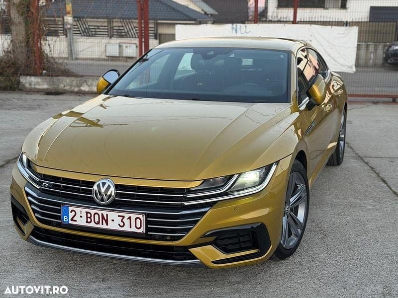 Culoaregalbeuriu Utilizat 2019 VW Arteon R-line Hatchback | 19.499 EUR (Preț OK) - Imagine 1/4