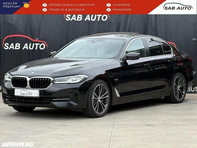 Culoarenegru Utilizat 2022 BMW 520 Berlinǎ | 36.999 EUR (Preț OK) - Imagine 1/4