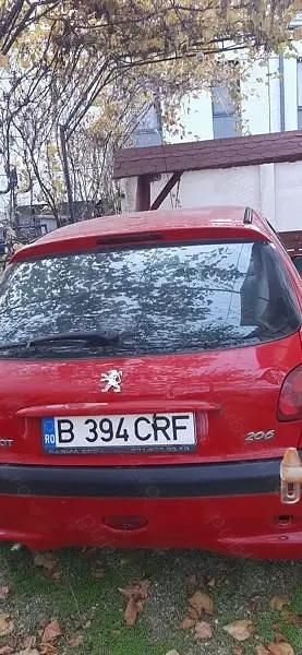 Second-hand Peugeot 206 55 CP (40 kW) 2008 Rosu Berlinǎ