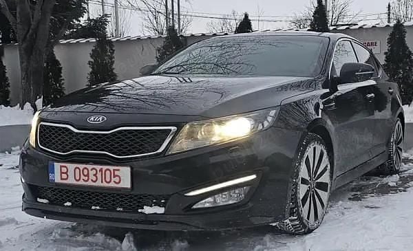 Second-hand Kia Optima 137 CP (100 kW) 2012 Negru Berlinǎ
