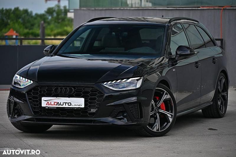 Culoarenegru Utilizat 2020 Audi A4 S-Line Break | 29.490 EUR (Scump) - Imagine 1/4