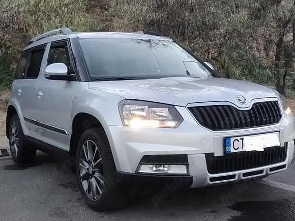 Argintiu Utilizat 2015 Skoda Yeti SUV | 9.500 EUR (Preț OK) - Imagine 1/4
