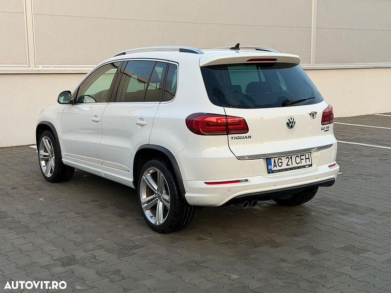 Second-hand VW Tiguan Sportline 177 CP (130 kW) 2014 Culoarealb SUV