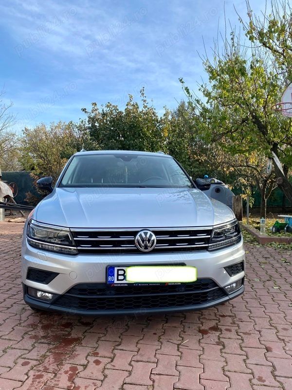 Argintiu Utilizat 2020 VW Tiguan SUV | 23.800 EUR (Preț OK) - Imagine 1/4