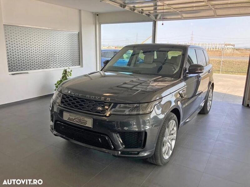 Gri Utilizat 2020 Land Rover Range Rover Sport SUV | 46.999 EUR (Preț bun) - Imagine 1/4