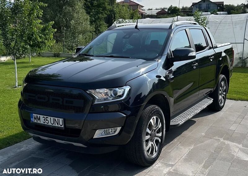 Negru Utilizat 2018 Ford Ranger Pickup | 27.250 EUR (Preț OK) - Imagine 1/4