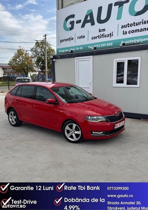 Culoarerosu Utilizat 2018 Skoda Rapid Drive Hatchback | 8.400 EUR (Preț OK) - Imagine 1/4