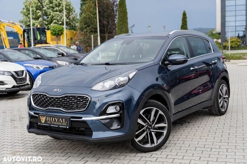 Albastru Utilizat 2020 Kia Sportage Style SUV | 15.250 EUR (Super Preț) - Imagine 1/4
