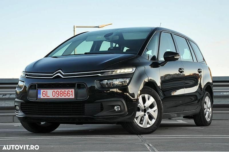 Negru Utilizat 2018 Citroën C4 SpaceTourer Shine Monovolum | 8.990 EUR - Imagine 1/4