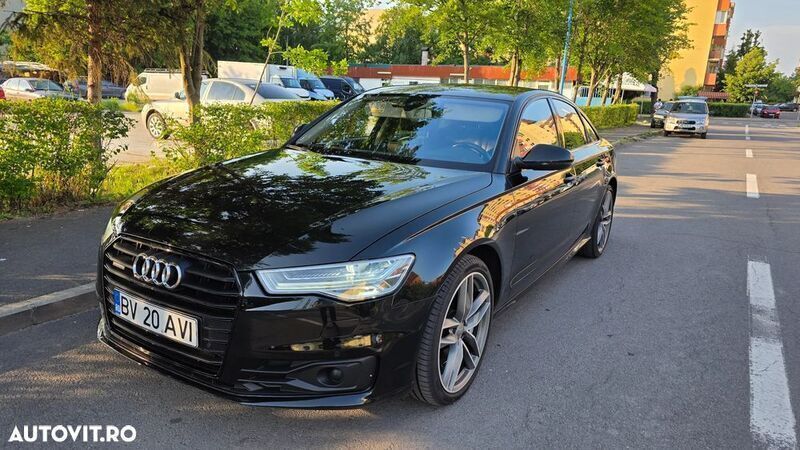 Negru Utilizat 2015 Audi A6 Berlinǎ | 17.000 EUR (Super Preț) - Imagine 1/4