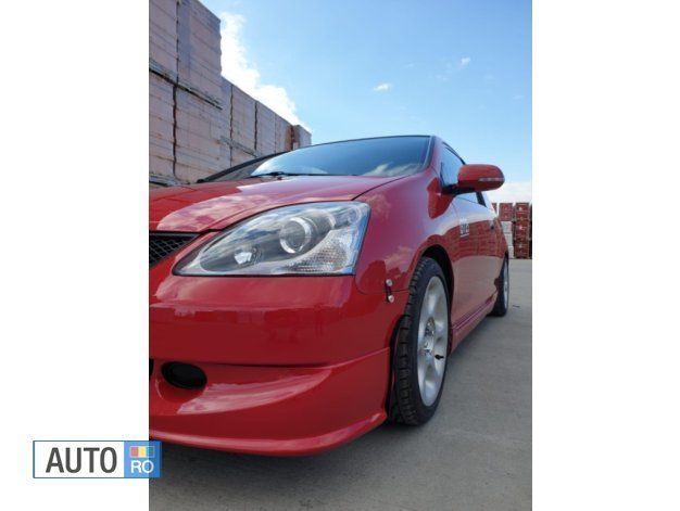 Second-hand Honda Civic 90 CP (66 kW) 2004 Roșu Hatchback