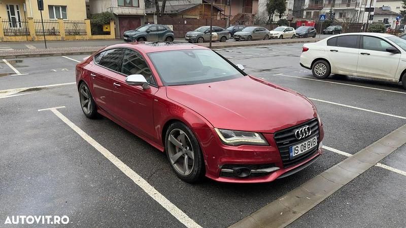 Second-hand Audi A7 313 CP (230 kW) 2013 Culoarerosu Hatchback