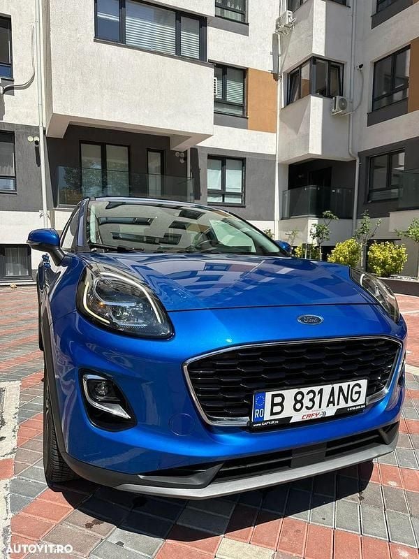 Albastru Utilizat 2020 Ford Puma Titanium SUV | 14.950 EUR (Preț OK) - Imagine 1/4