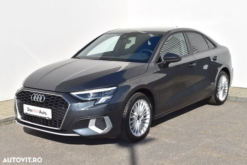 Gri Utilizat 2023 Audi A3 Sportback Advanced Berlinǎ | 25.400 EUR (Preț OK) - Imagine 1/4