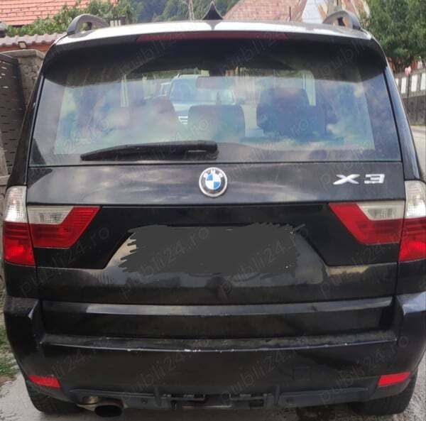Negru Utilizat 2007 BMW X3 SUV | 7.000 EUR (Puțin scump) - Imagine 1/4