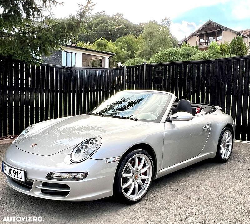Culoareargint Utilizat 2005 Porsche 911 Carrera S Cabriolet Cabrio | 55.555 EUR - Imagine 1/4