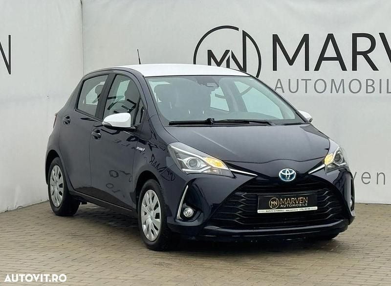 Culoarealbastru Utilizat 2019 Toyota Yaris Hybrid | 11.800 EUR (Super Preț) - Imagine 1/4