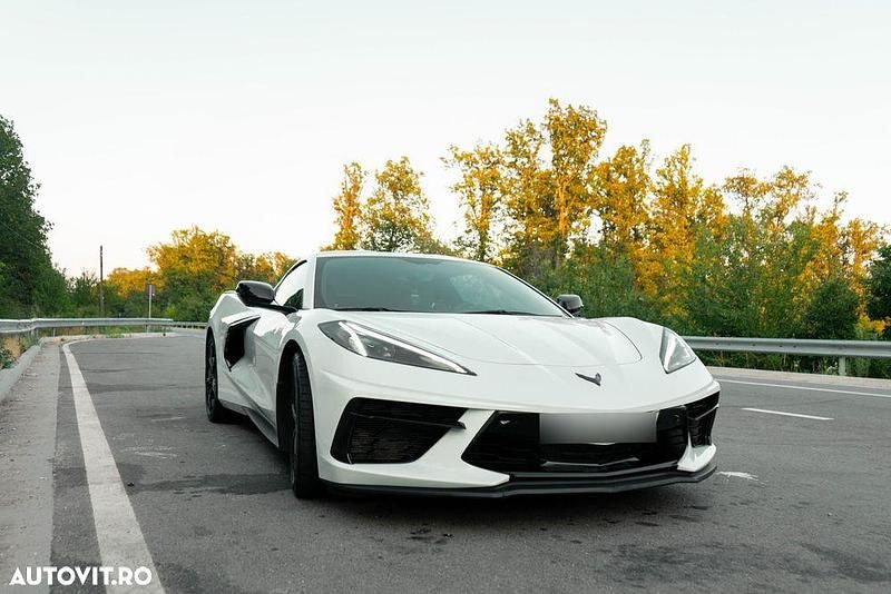 Alb Utilizat 2021 Chevrolet Corvette Cabrio | 95.000 EUR - Imagine 1/4