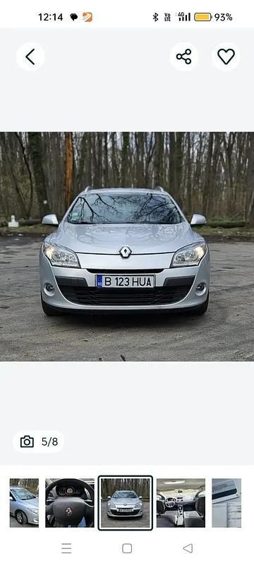 Second-hand Renault Mégane III 110 CP (80 kW) 2012 Break