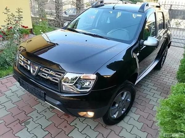 Negru Utilizat 2015 Dacia Duster SUV | 6.990 EUR (Super Preț) - Imagine 1/4