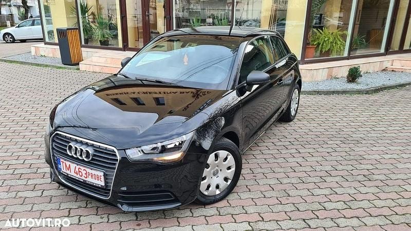 Culoarenegru Utilizat 2012 Audi A1 Admired Hatchback | 6.250 EUR (Preț OK) - Imagine 1/4