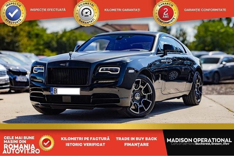 Culoarenegru Utilizat 2019 Rolls Royce Wraith Coupe | 299.999 EUR - Imagine 1/4
