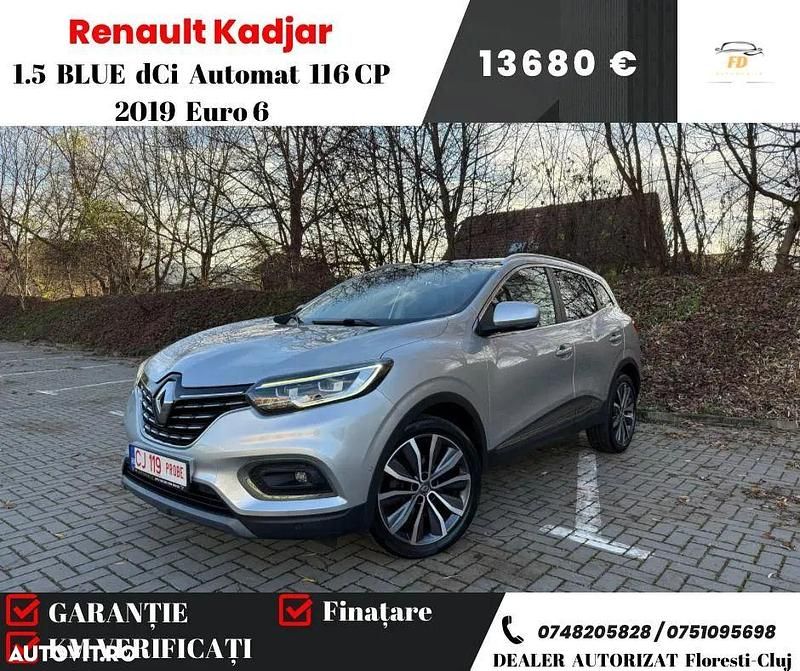 Culoaregri Utilizat 2019 Renault Kadjar Intens SUV | 13.680 EUR (Preț OK) - Imagine 1/4