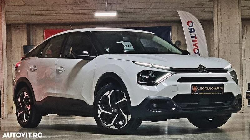 Culoarealb Utilizat 2022 Citroën C4 Feel SUV | 14.499 EUR (Scump) - Imagine 1/4