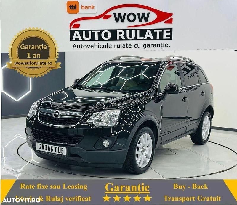 Culoarenegru Utilizat 2012 Opel Antara Design Edition SUV | 6.290 EUR (Puțin scump) - Imagine 1/4