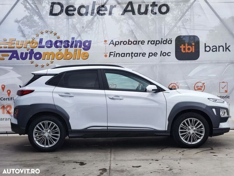 Second-hand Hyundai Kona Premium 136 CP (100 kW) 2019 Alb SUV